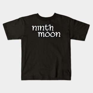 Ninth Moon logo Kids T-Shirt